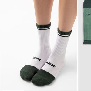 Cozy Earth Men's Calf Socks - 2 Pack Green